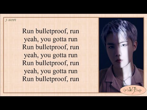 BTS (방탄소년단) - Run BTS (달려라 방탄) Easy Lyrics