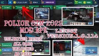 POLICE SIM 2022 MOD APK | POLICE SIMULATOR 2022 | V.1.9.114 | #modapk | UNLIMITED MONEY screenshot 2