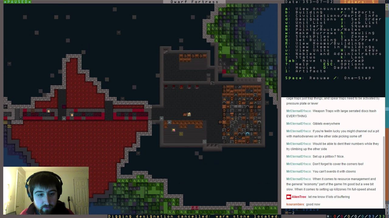 Dwarf Fortress Adamantine?? Praise the miners... Maybe... 1/13/16
