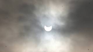 Solar Eclipse San Francisco MUSIC 2017 Cloud Cover BEAUTIFUL FULL