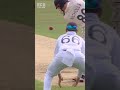 😅 How's it got there! | Bizarre catch dismissal as ball hits Mitchell #shorts #funnymoments