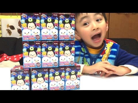 チョコエッグ ディズニーキャラクター6を1箱開封♥大暴走開封