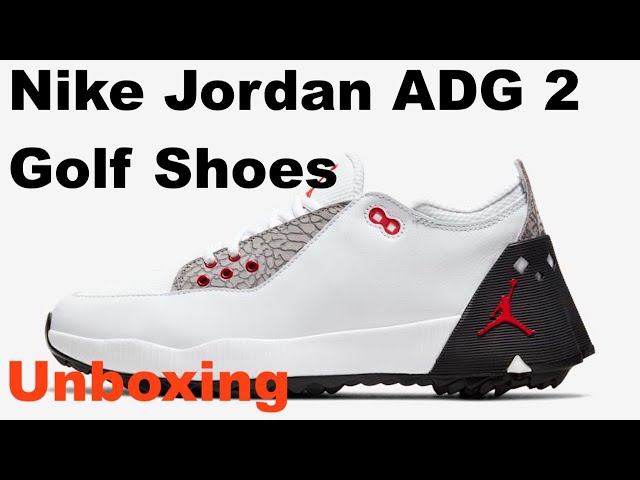Nike Jordan ADG 2 Men's Golf Shoes Unboxing   YouTube