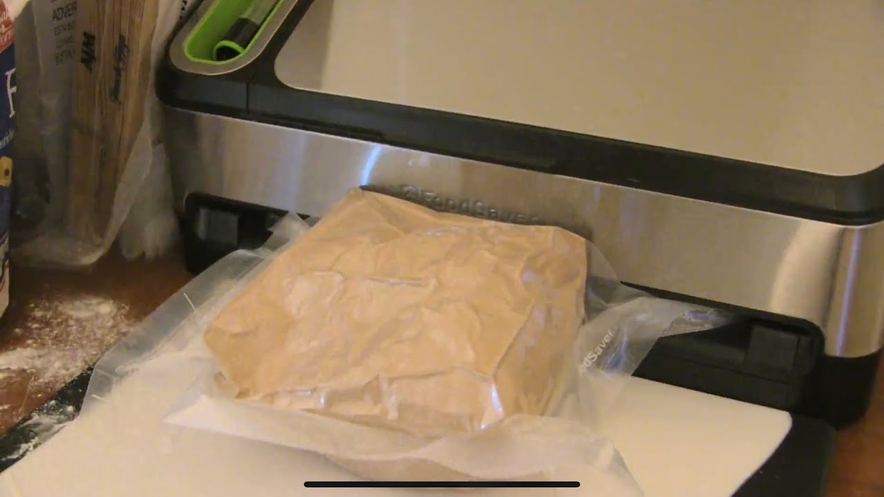 How To VACUUM SEAL FLOUR USING PAPER BAGS PRESERVE FOOD NOW! SHORTAGES ARE HERE!! YouTube
