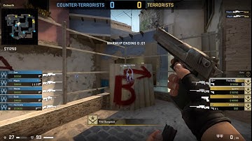 CS:GO Competitive - *OVERWATCH* | INVESTIGATE PLAYER USING THE HACK [ Map *MIRAGE* ] - EPISOD 1