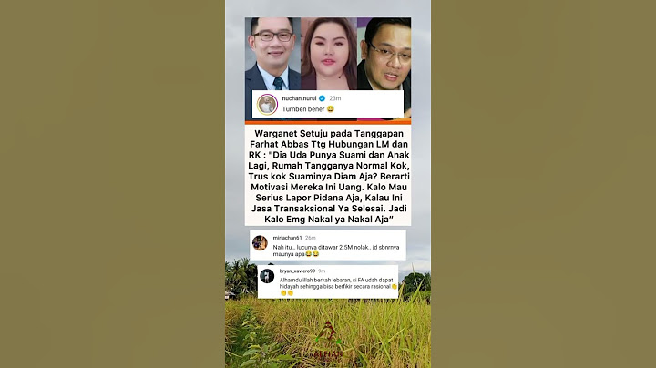 Farhat Abbas Bikin Publik Kaget! Komentar Soal LM & RK Disetujui Netizen! #viral #beritaartis #short