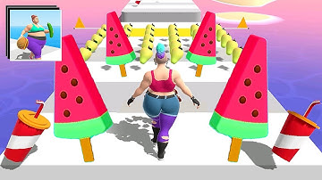 Fat 2 Fit Walkthrough Gameplay All Levels iOS,Android Update Max Level Video Game 78-79 LOAUE
