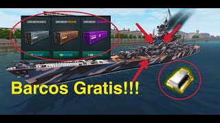 Como obtener barcos gratis!!! | Método Platino | Battle of Warships