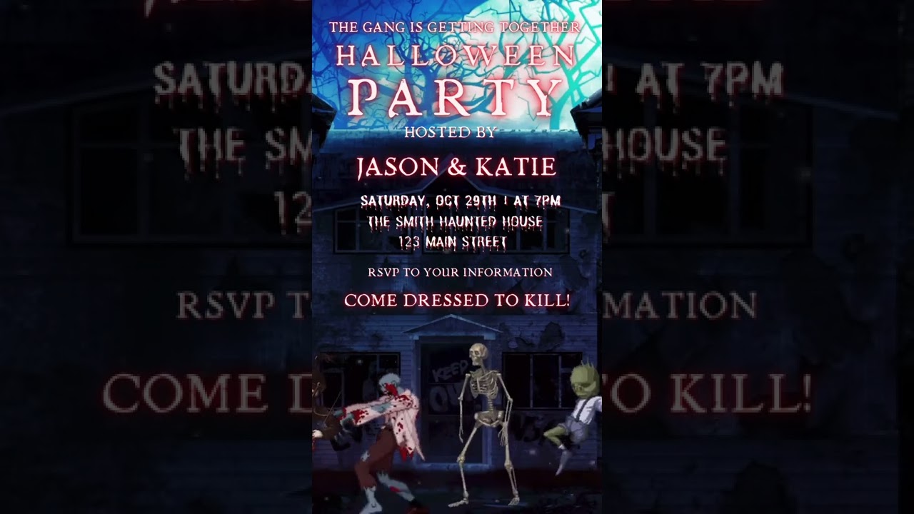 Halloween Invitation
