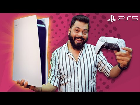 PlayStation 5 Indian Retail Unit Unboxing & First Impressions ⚡ PS5 - The Future Of Gaming Is