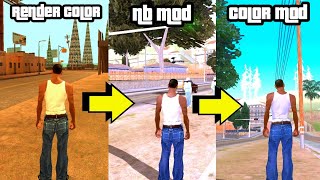 Top 3 gráficos de color mods para GTA SA android