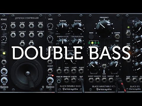 Erica Synths Black Double Bass demo