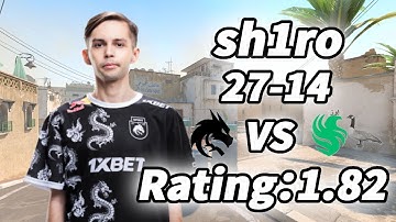 CS2 sh1ro ACE Spirit VS Falcons POV Dust2 (27-14) | 24/08/28 #cs2 #demo