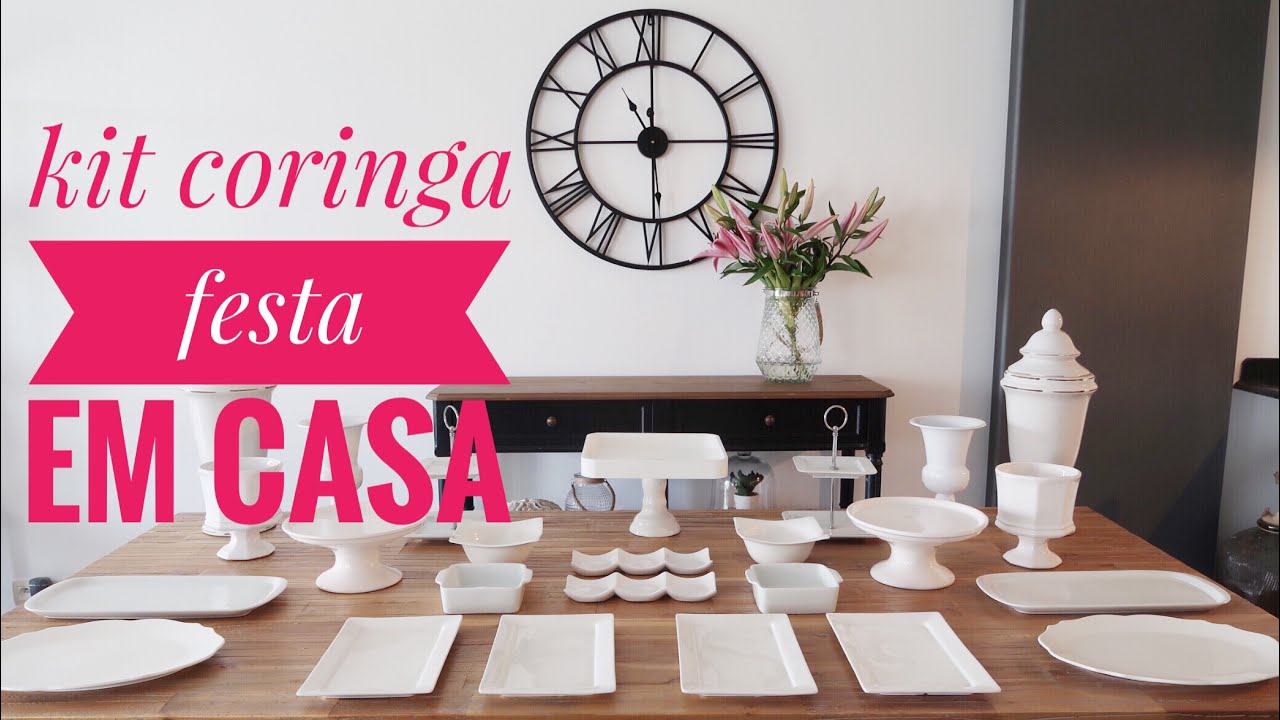 Como montar um kit para festas em casa - YouTube