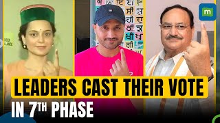 LIVE: Lok Sabha Polls 2024 Phase 7 | JP Nadda, Kangana Ranaut, Raghav Chadha Cast Vote