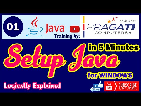 See Video - How to Setup Java in your System