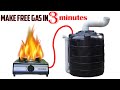 Make free gas in three minutes and use it for life time