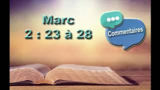 Marc 2 : 23 à 28