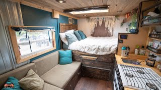 Stealth Bread Truck Tiny House  Spacious Interior W/ Shower & Toilet