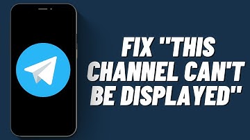 How To Fix "This Channel Can