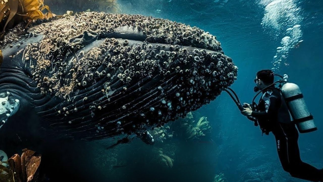 Sukeltaa Löytää Valaan Brittiläisen Kolumbian Kylmässä Vedessä – Reaktio Shokkaa!