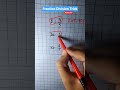 Fraction Division Trick | Easy Math Shortcut! #maths #mathstricks #education