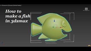 3ds max modeling Basic tutorial | Editable poly | Tutorial #13 | Simple Fish model Net Worth