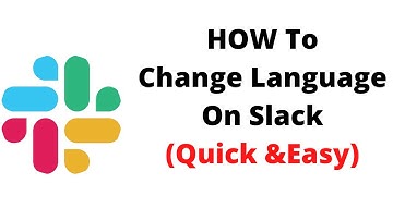 how to change language on slack