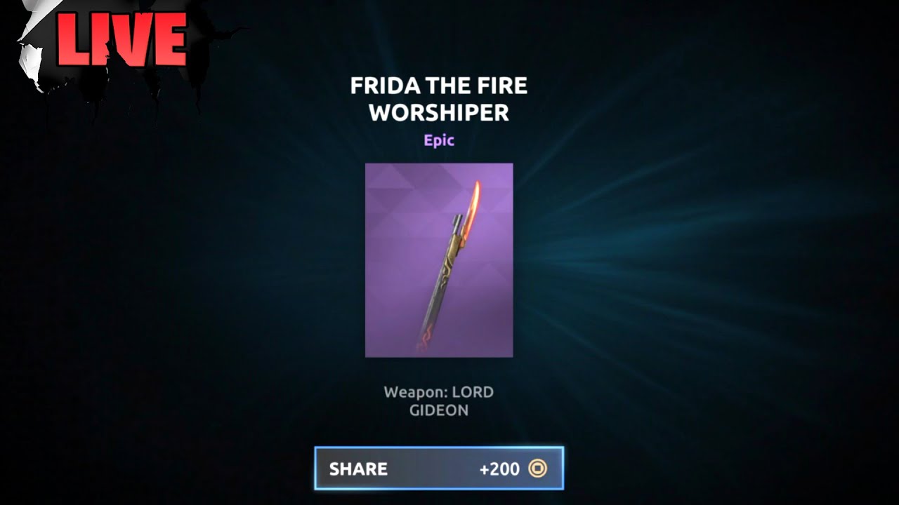 Finally Gideon Epic Weapon Is Here!!! 💀| Shadow Fight 4 Live