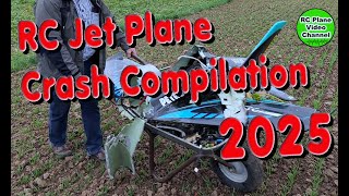 Rc Jet Plane Crash Fail & Mishaps Video Compilation 2025 - Rc Plane Video Channel