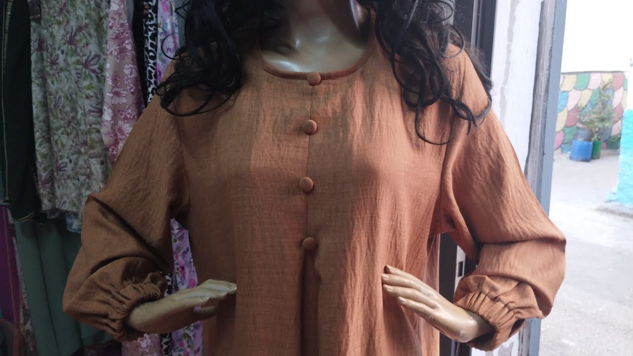 مشروع مربح في خياطة العبايات 👗👗 معايا اتفصلي عبايا بلي كخو بطريقة ساهلة  بجوج متر ونصف ديال التوب