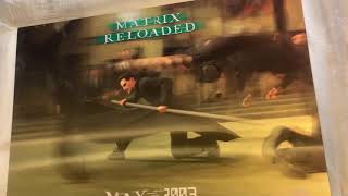 Matrix Reloaded Lenticular Movie Poster Neo