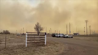 'My town is in danger': Wildfire in Texas Panhandle prompts evacuation