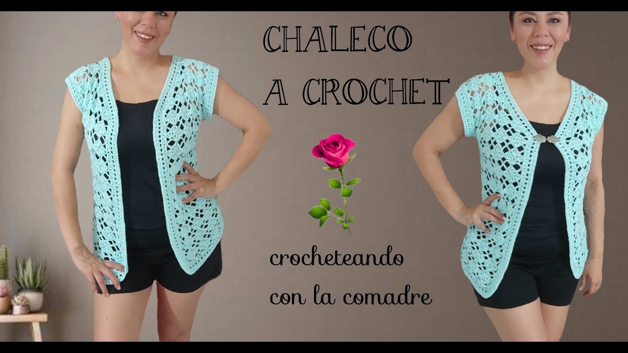 ⭐⭐⭐КАК СВЯЗАТЬ ЖИЛЕТ КРЮЧКОМ ДЛЯ МАМЫ ЧАСТЬ №1 ЛЕГКО И БЫСТРО ВЯЗАНИЕ КРЮЧКОМ С КРЕСТНОЙ