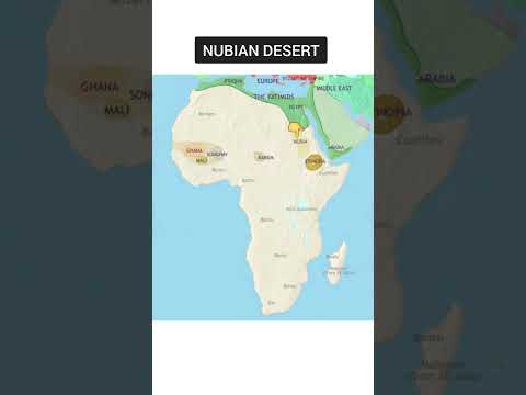 Video: Нубия чөлү: флора, климат, сүрөттөмө
