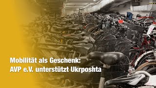 Mobilität als Geschenk: AVP e.V. unterstützt Ukrposhta