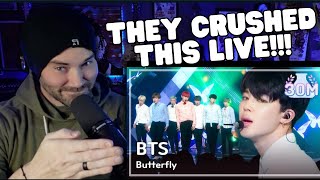 Metal Vocalist First Time Reaction to - BTS - Butterfly ( Live Melon Comeback Stage )