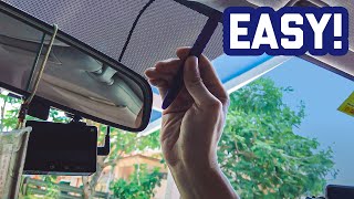 DIY : Easy way to hide your dashcam wire perfectly! (without open A-pillar) screenshot 5