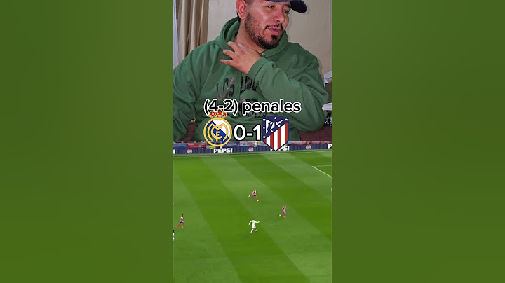 Atlético Madrid vs Real Madrid 1-0 (2-4) 2025 #realmadrid #uefa #atleticomadrid