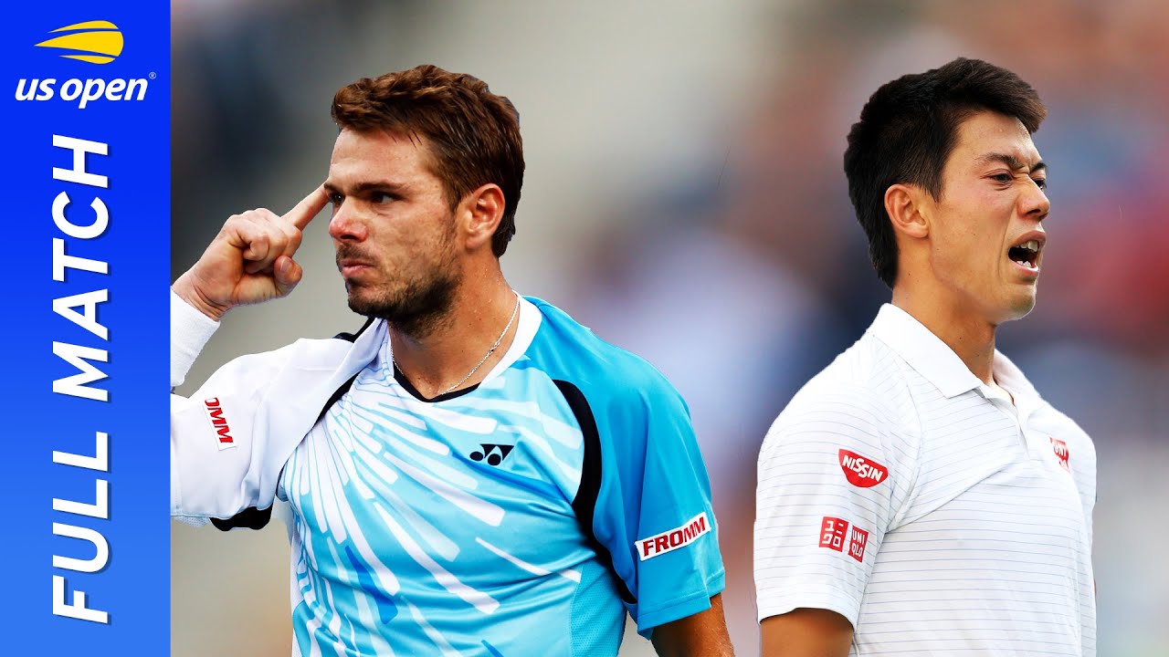 Stan Wawrinka vs Kei Nishikori in a five-set marathon! | US Open 2014 Quarterfinal