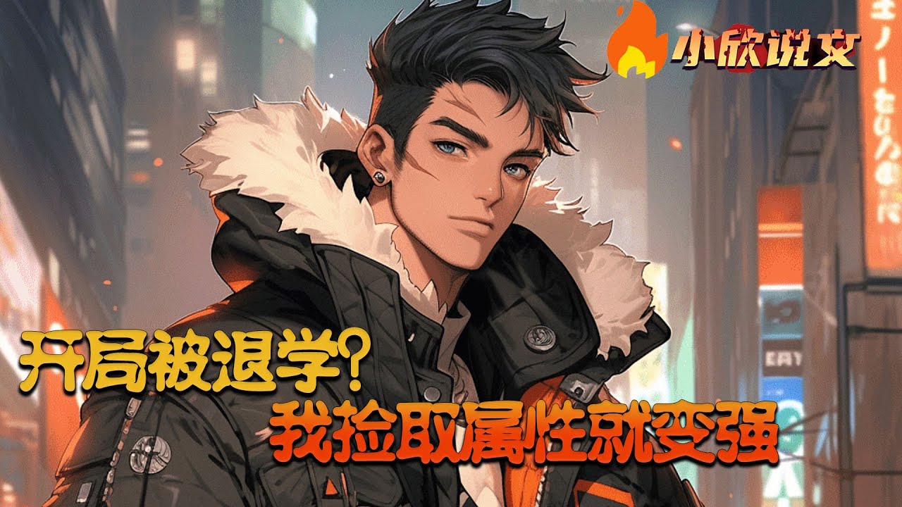 【Multi Sub】《开局被退学？我捡取属性就变强》江玉穿越了，这是一个大灾变后的世界。人类、异兽、外星文明，穿越而来的江玉却发现，他能捡取别人掉落的属性，功法、武技、异能。#小欣说文