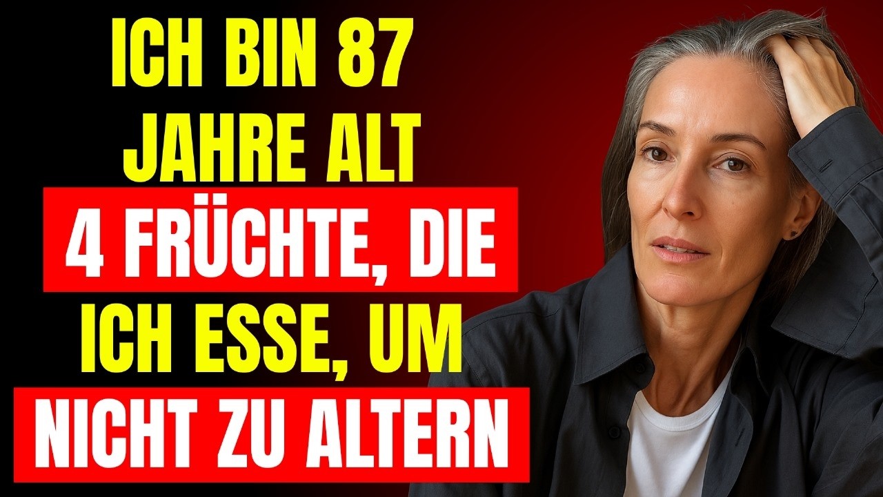 Die 4 UNVERZICHTBAREN und GÜNSTIGEN FRÜCHTE für Senioren, die lange leben wollen!