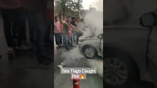 Oh my God 😱Tata Tiago Me Lagi aag 🔥 Tata Safety #tata #tata #tatatiago
