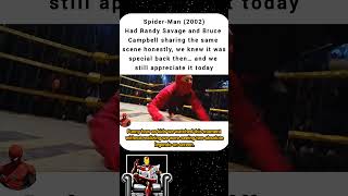 We Didn’t Realize How LEGENDARY This Was#spiderman #marvel #tobeymaguire #randysavage #brucecampbell
