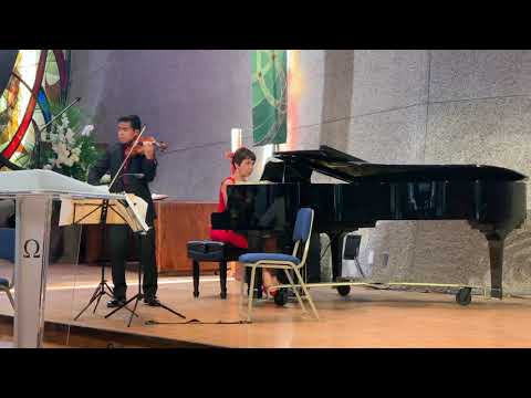 Meditation from "Thais" - violinist Miclen LaiPang and pianist Valeria Morgovskaya.
