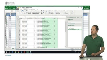 Excel Power Query. Quitar la dinamización de una columna |  | UPV