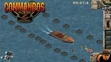 COMMANDOS 2 Men of Courage | Bonus Mission 2 - full gameplay walkthrough with commentary (HD)