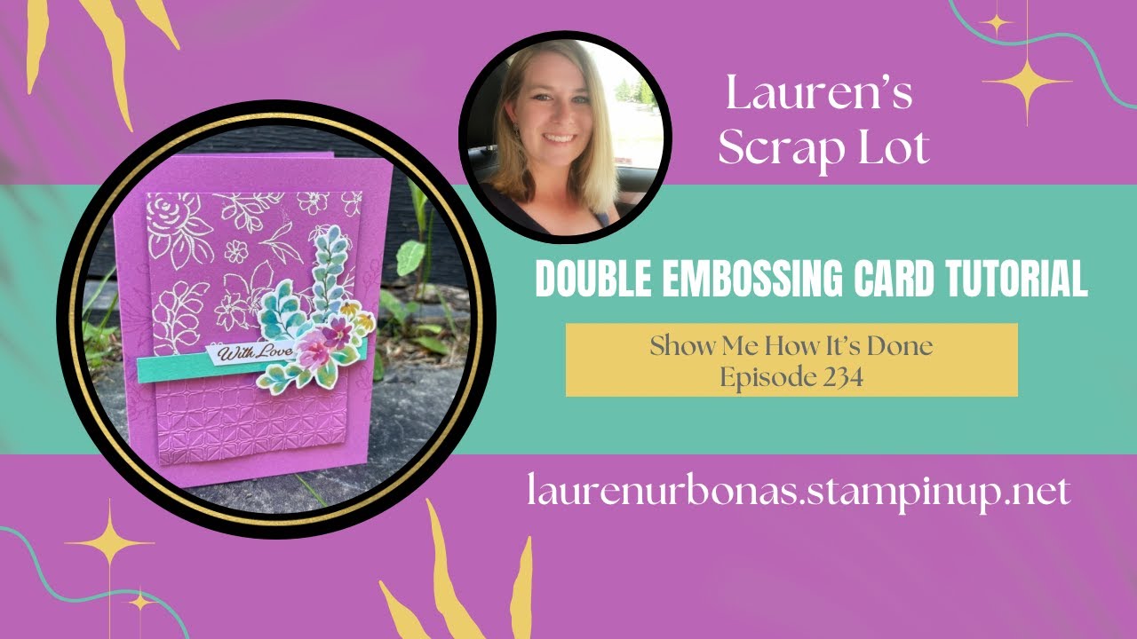 Double Embossed Extraordinary Flora Washi Tape Tutorial Show Me How Double embossed extraordinary flora washi tape tutorial show me how
