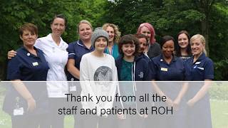 Bone Cancer Research Trust funding - The Royal Orthopaedic Hospital screenshot 1