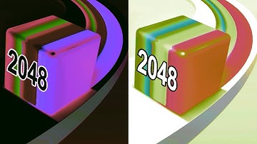 Jelly Run 2048 🪼vs Reverse gameplay  Colour Run walkthrough , iOS Android New Update ( part : 2070 )